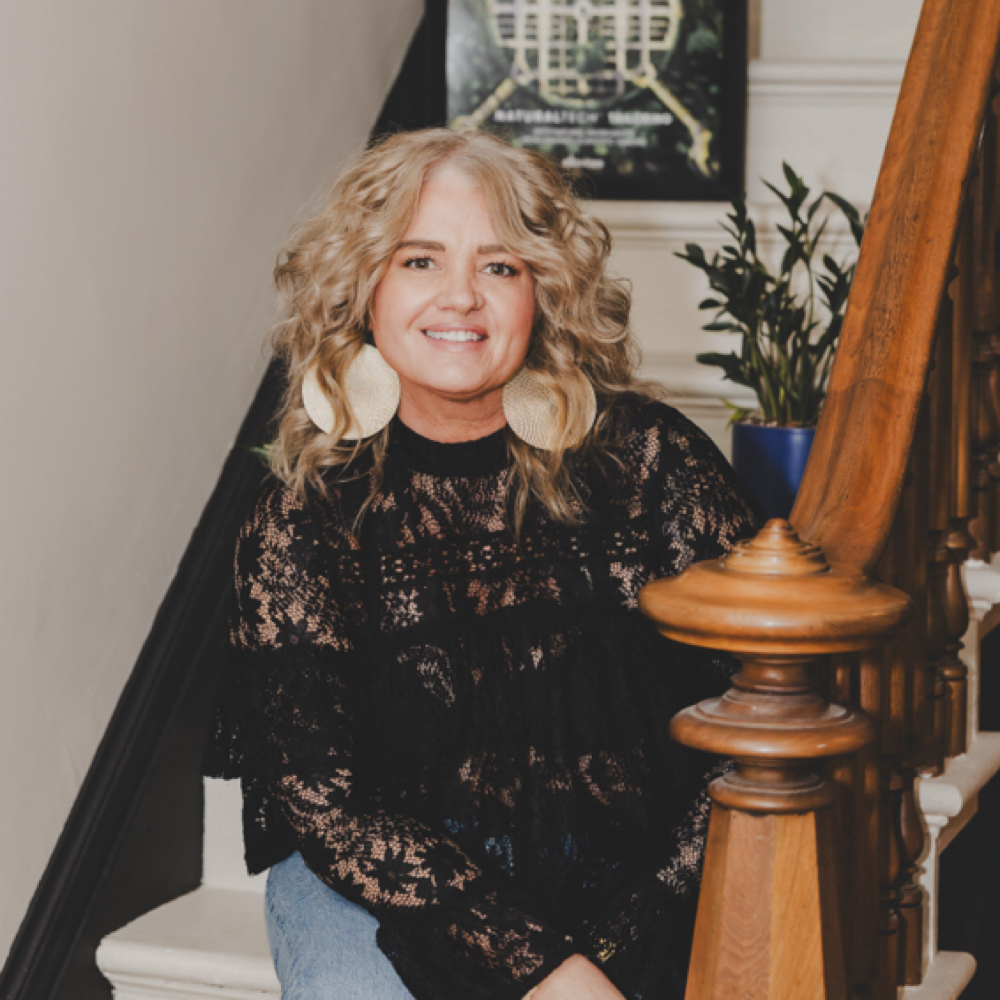 Tammy Theil at Gymkana Blue Salon in Dubuque, IA