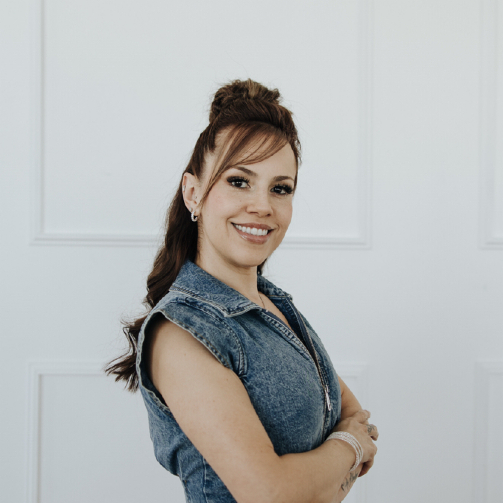 lucy duran at Textures Salon in West Haven, UT