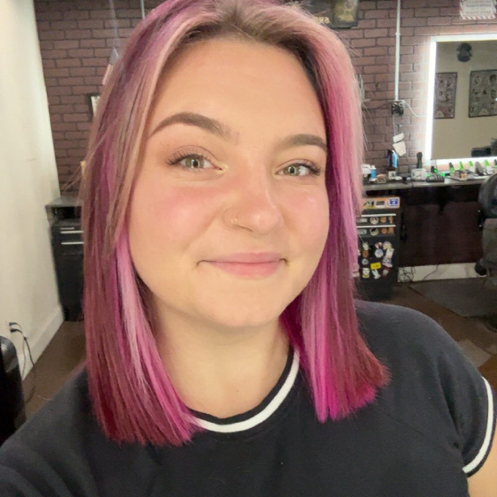 Anne Marie at Sessions Hair Co . in Daytona Beach, FL