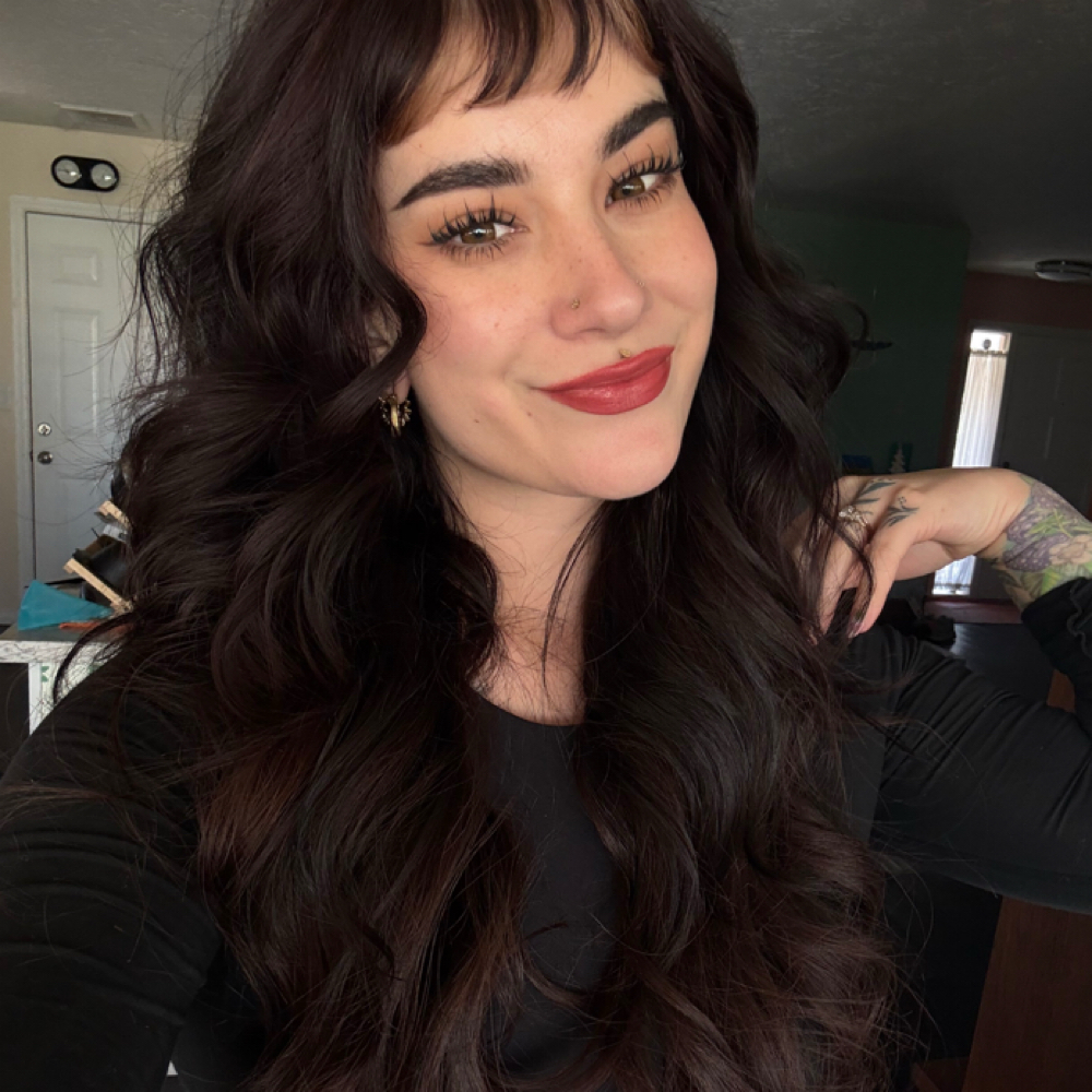 Emily Williams at Hair Junkies Salon in Victorville, CA