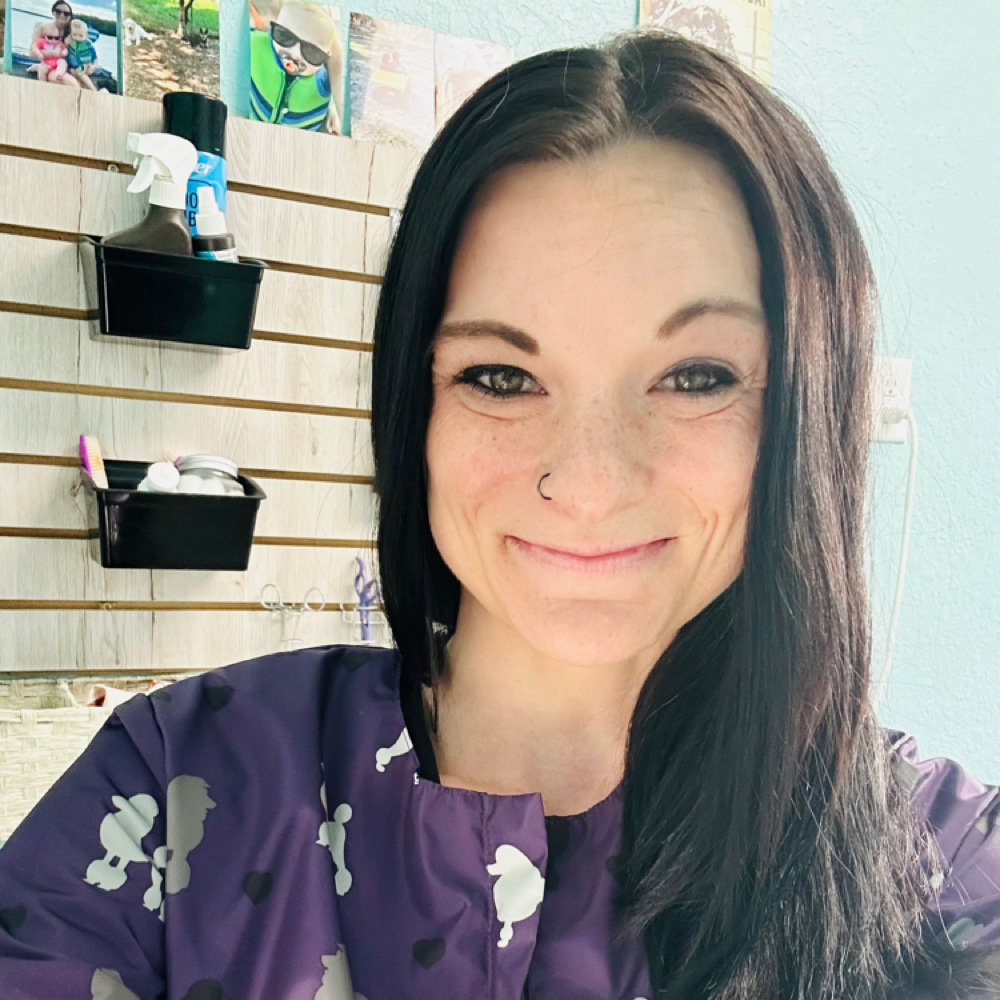 Miranda Dirda at Pitzer’s Paws Grooming in Live Oak, FL