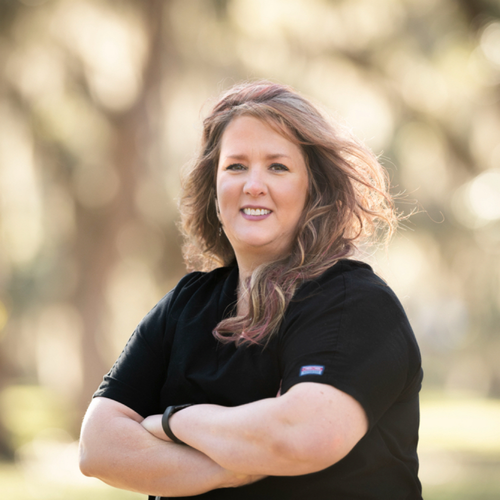 Carol O’Connor-Zienz at Element’s Massage in Saint Simon’s Island, GA