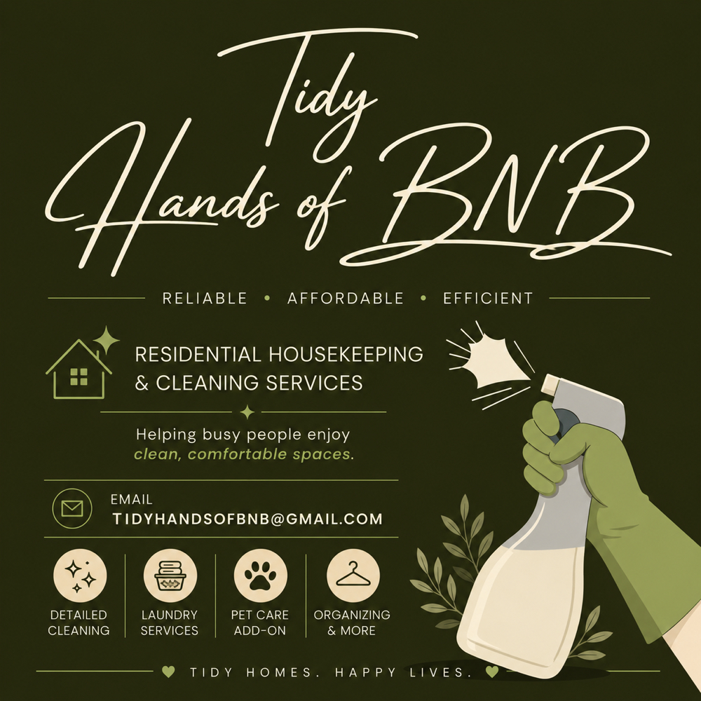TIDY HANDSOFBNB at HANDSOFBNB in Atlanta, GA