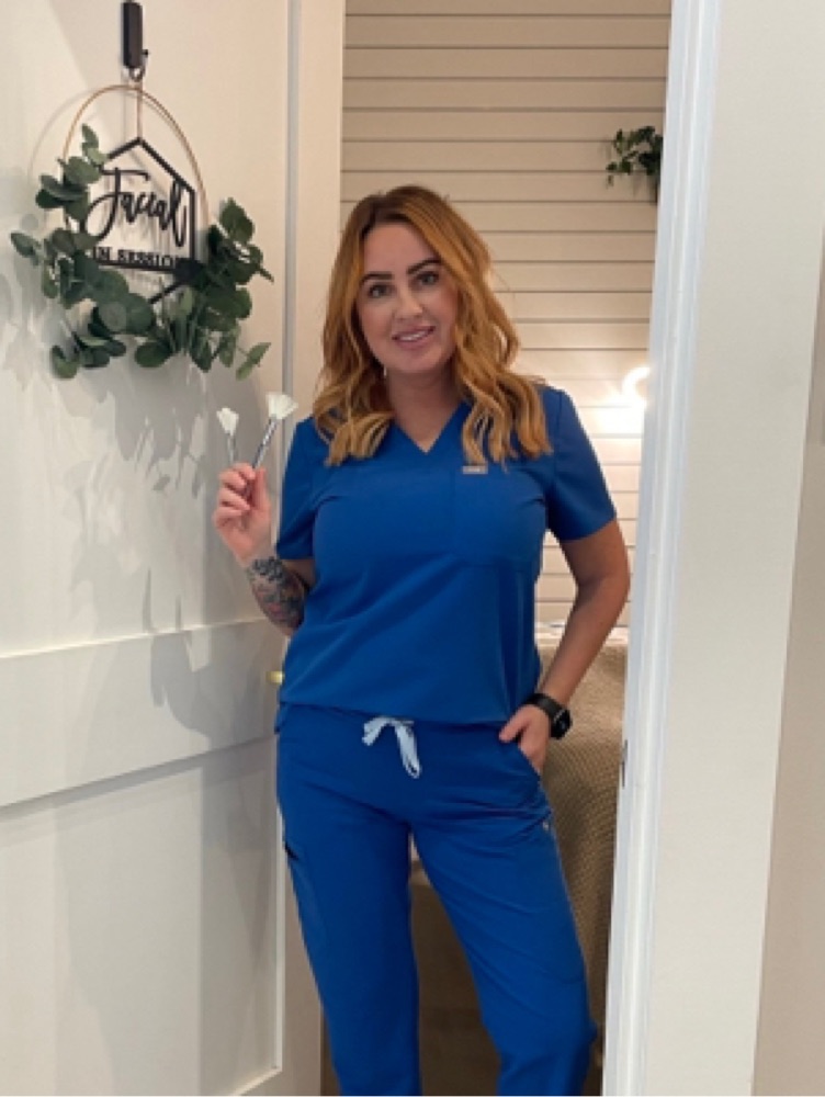 Alicia Lentz at AE Skin in Redlands, CA