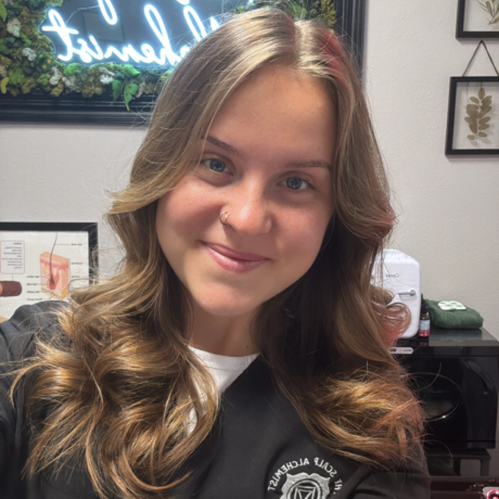 Lauren Burton at The Scalp Alchemist Sanctuary in Lone Tree, CO
