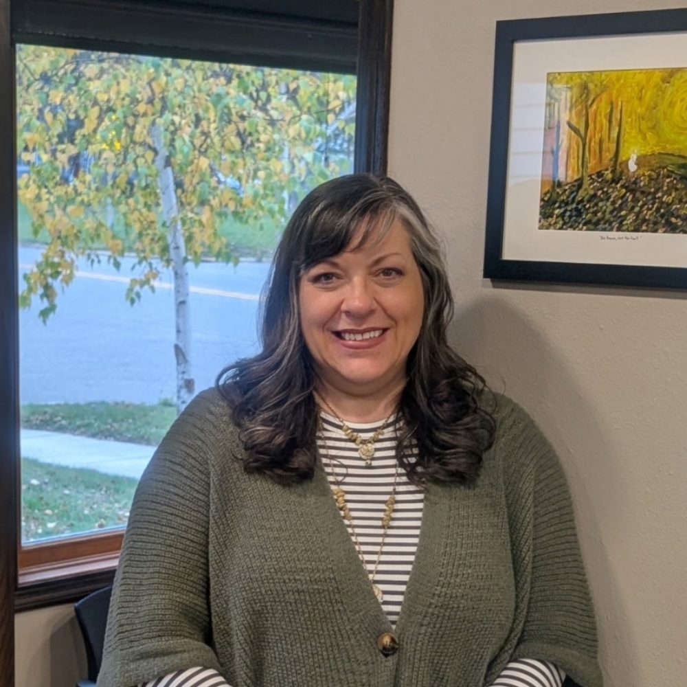 Stacie Theel at MK Salon & Barber in Wyocena, WI