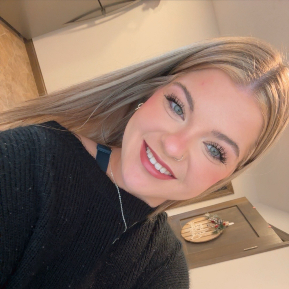 Breanna Lehman at Shear Inspirations in Portland, IN