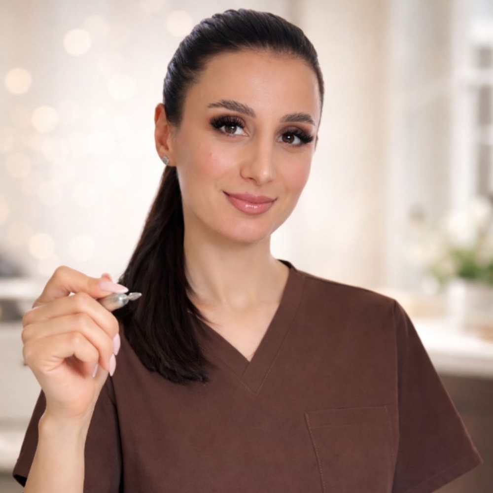 Viktoria Shaginian at OvsAnna Beauty in GLENDALE, CA