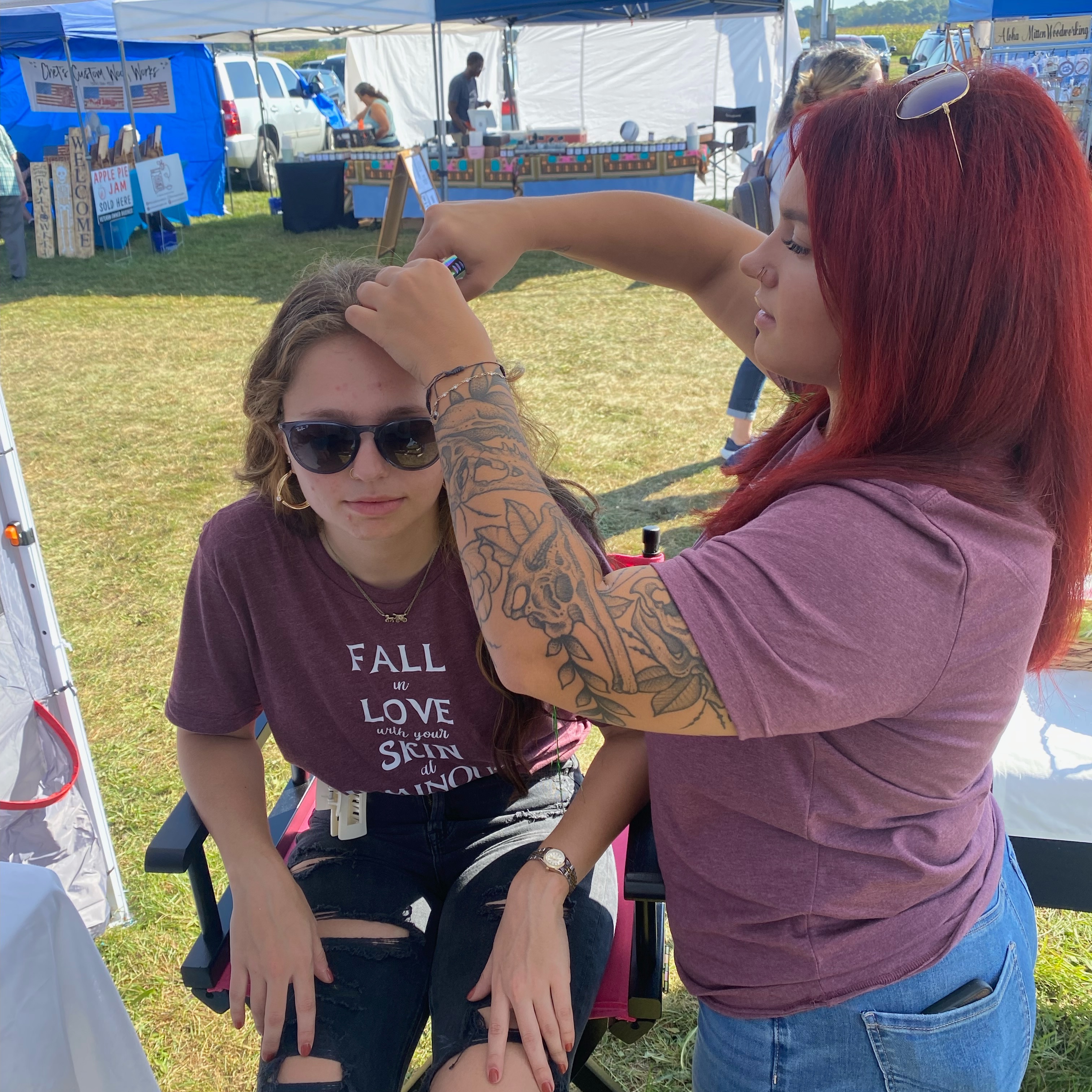 Hailee Rager at Luminous Hair Spa in Niles, MI