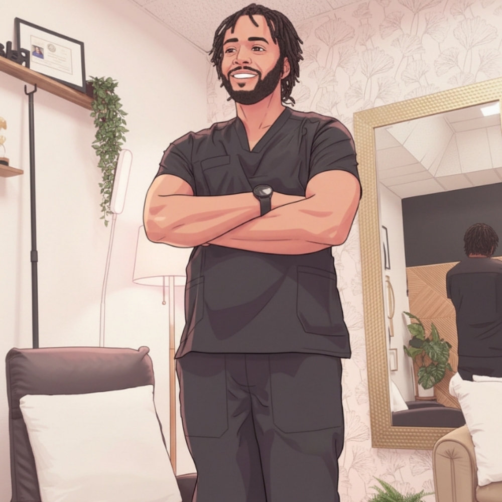 Adelso Arriola at Tru Serenity Spa in Edinburg, TX