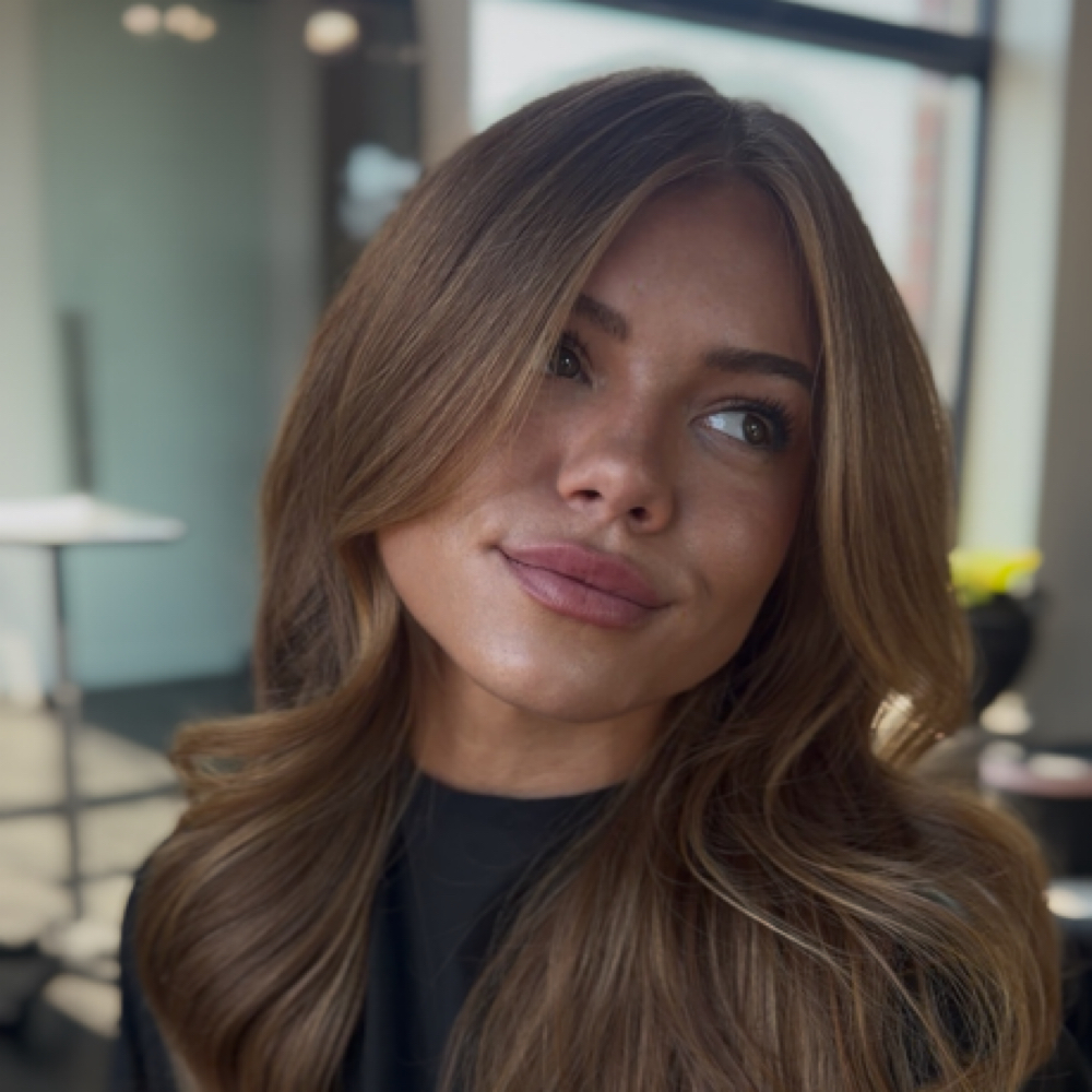 Samantha Paulsen at hairXsami in McKinney, TX