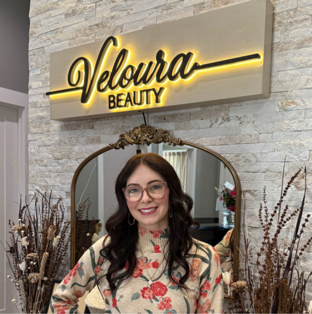 Jayci Casher at Veloura Beauty in Boerne, TX