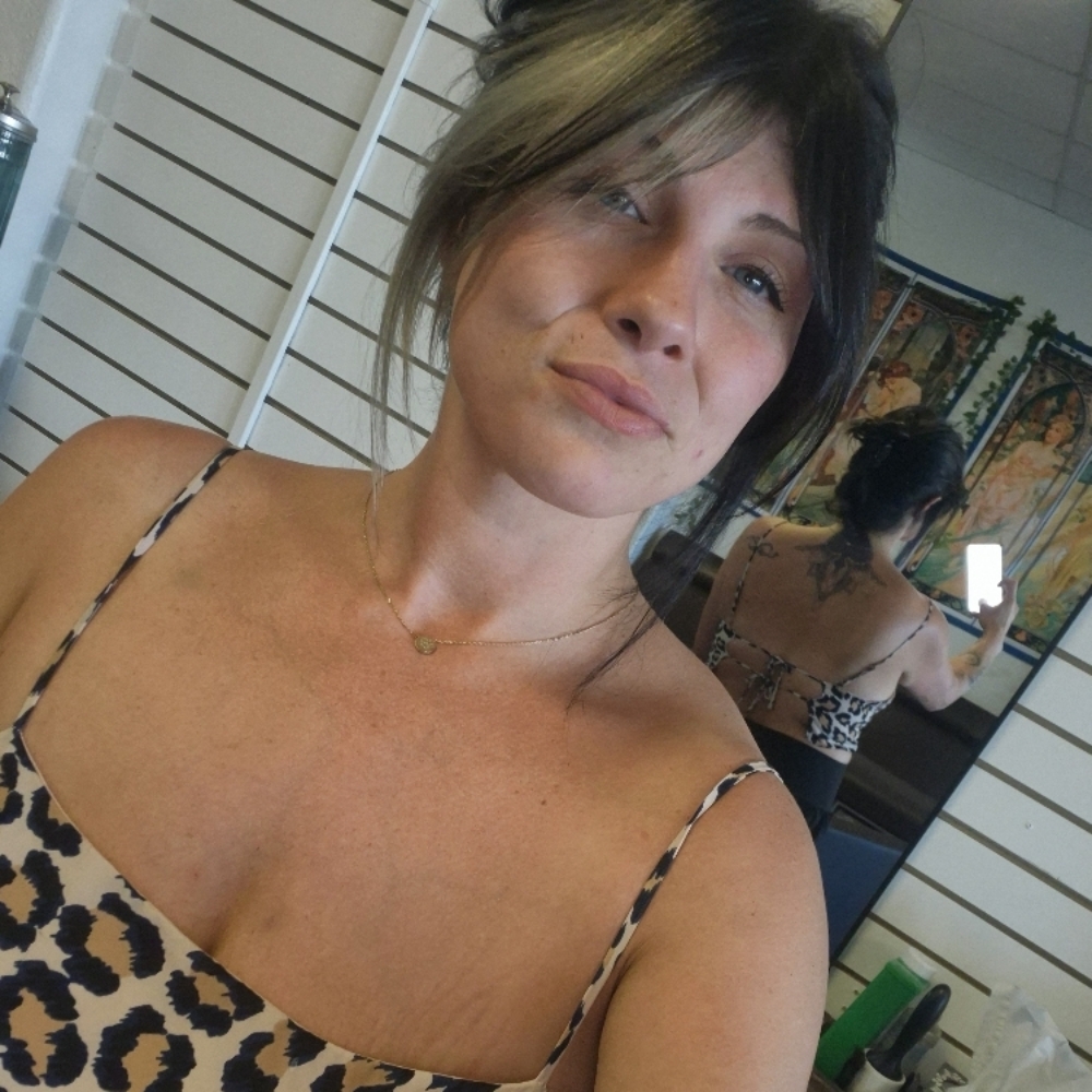 Bryttany Ramirez at Generations Barber Salon in Paradise, TX