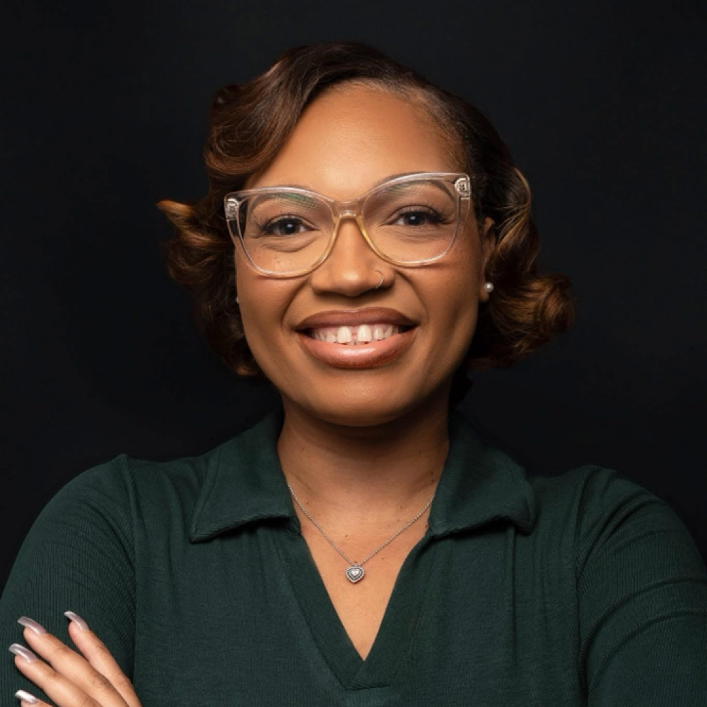 Terrica Harris at Eden Holistic Hair in Hendersonville, TN