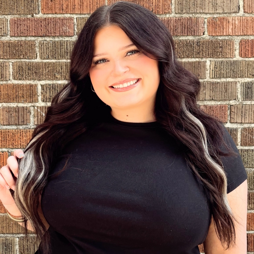 Lainey Sommerfeld at The Little Brick Salon in Omaha, NE