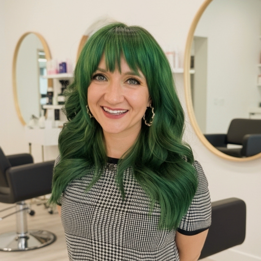 London Harris at Blown Away Salon in Sunset, UT