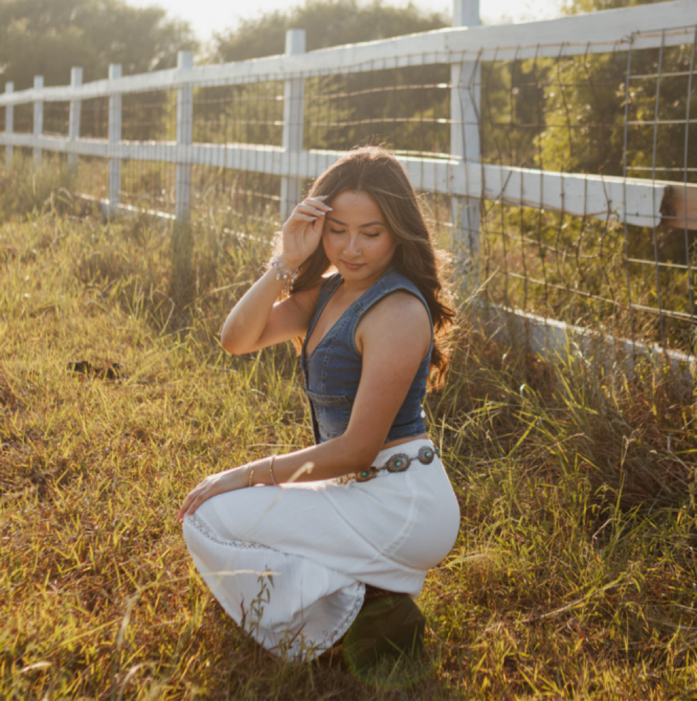 Saray Ruiz at Wildflower Beauty Salon in Sinton, TX