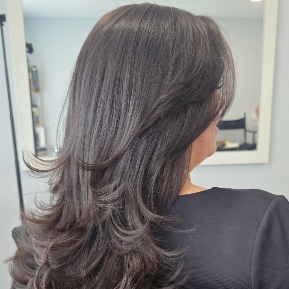Sebastián Bonilla at The Saint James Hair Studio in Falls Church, VA