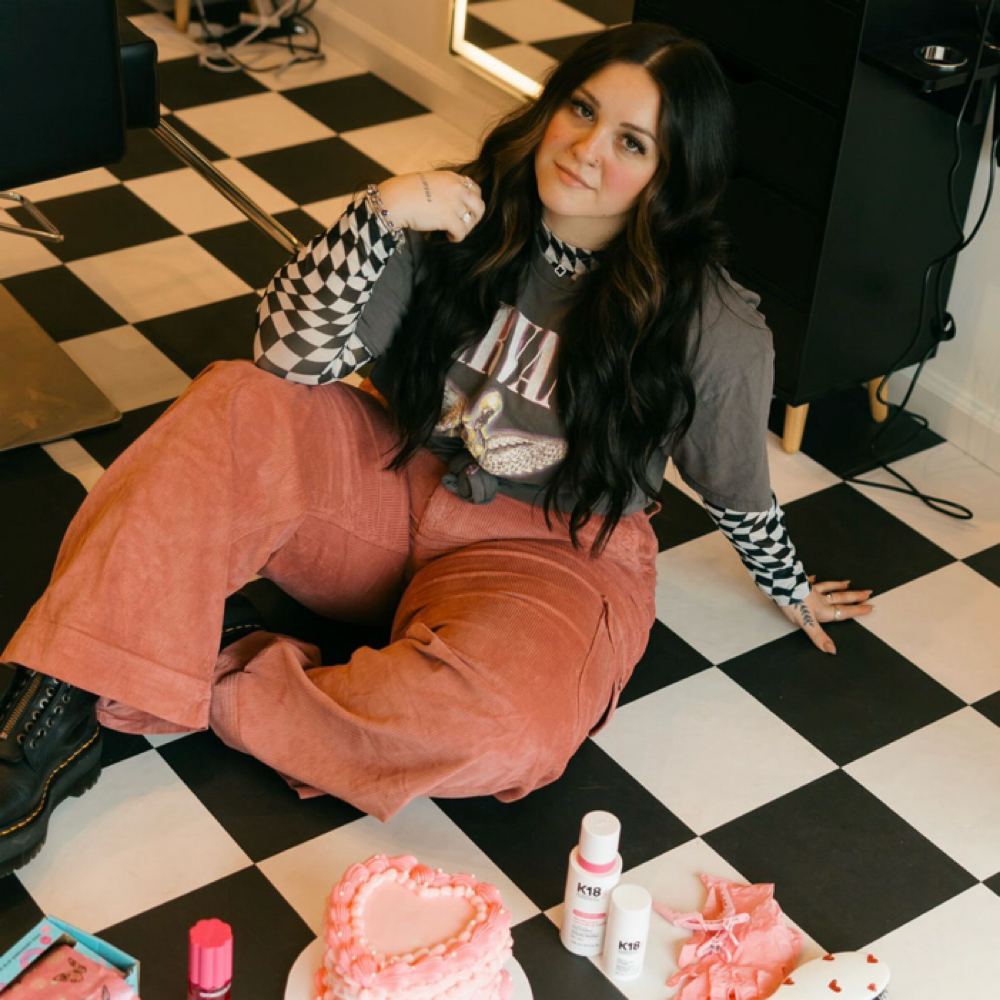 Leigha Lohr at Très Belle Hair in Somerset, PA