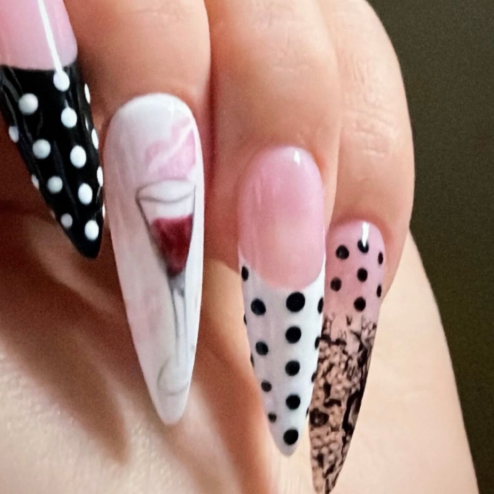 camila torres at You Got Nail’d in Encino, CA