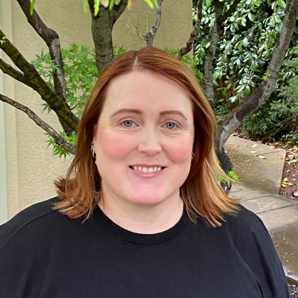 Kelly Watson at Poppy & Pine Hair Co. in Chico, CA