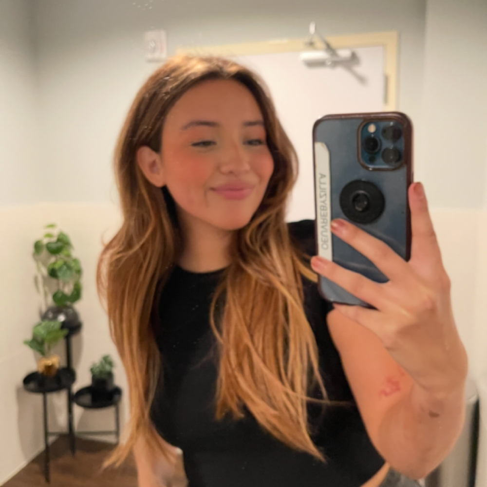 Avery Garza at AveBehindTheChair in Stafford, TX