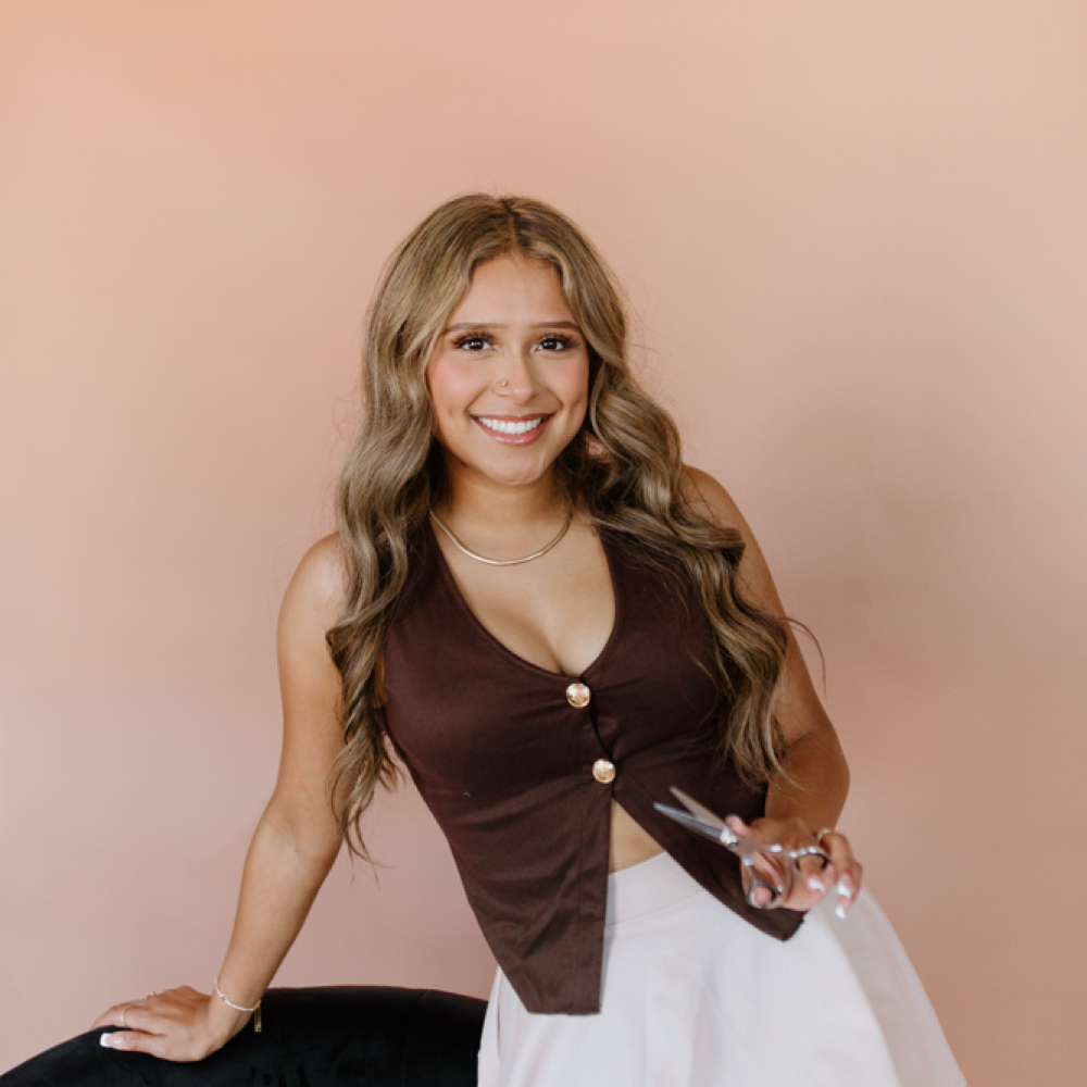 Andrea Tinoco at B. Yourself Salon in Hays, KS