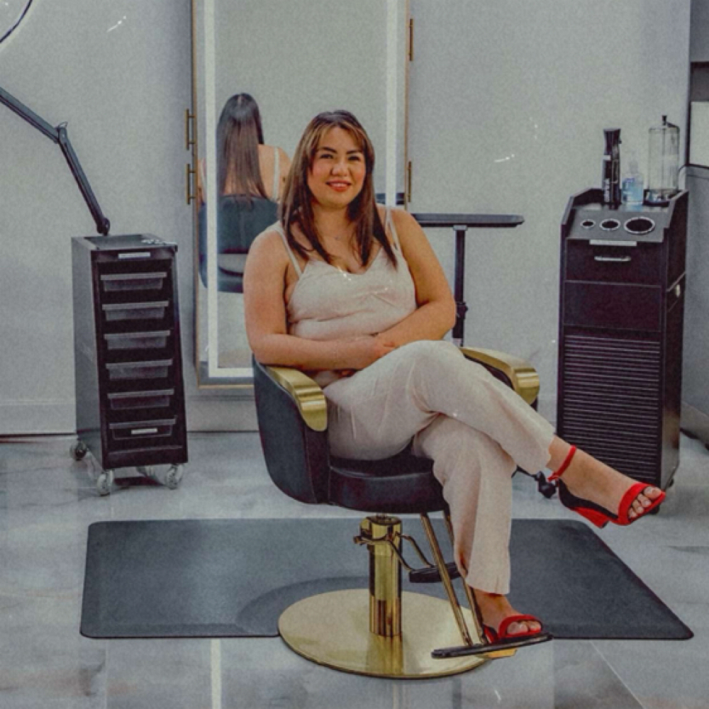 Karen Ortuño at King Luxe Salon in Liberal, KS