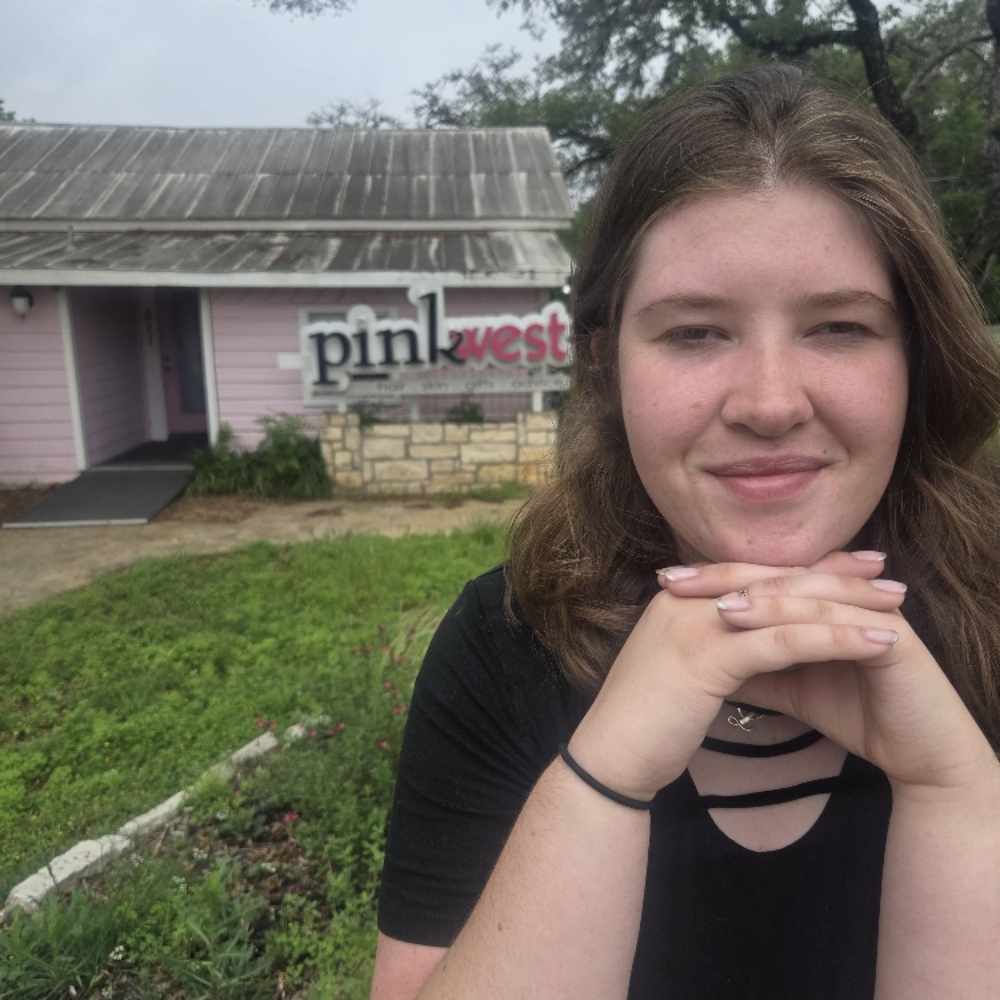 Lillie Hansen at Pink Metaphysical Beauty Collaboration in Dripping Springs, TX