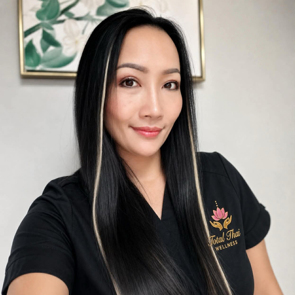 Pat Rios at Total Thai Wellness in Martinez, GA