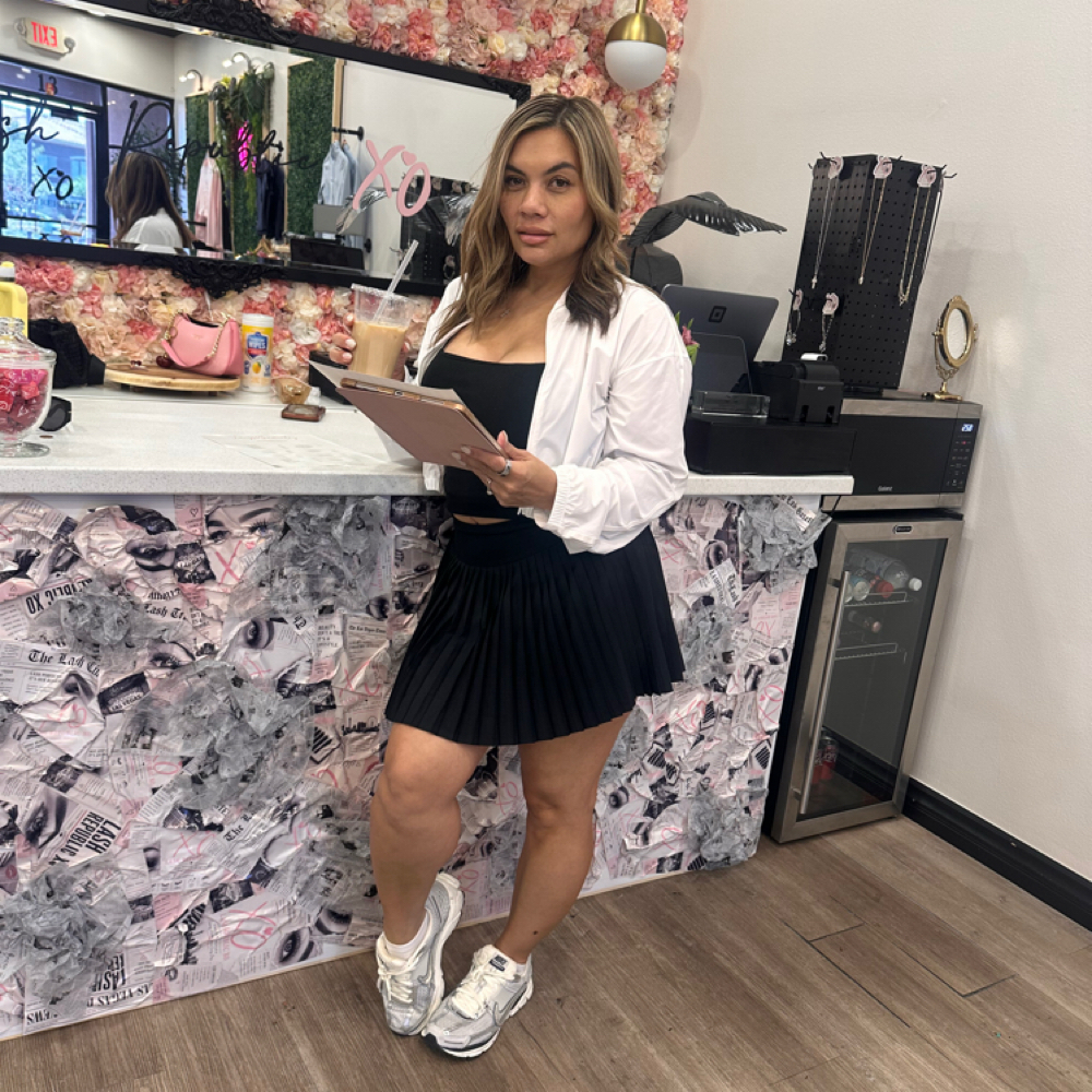 Josie Lahtinen at Lash Republic xo in Las Vegas, NV