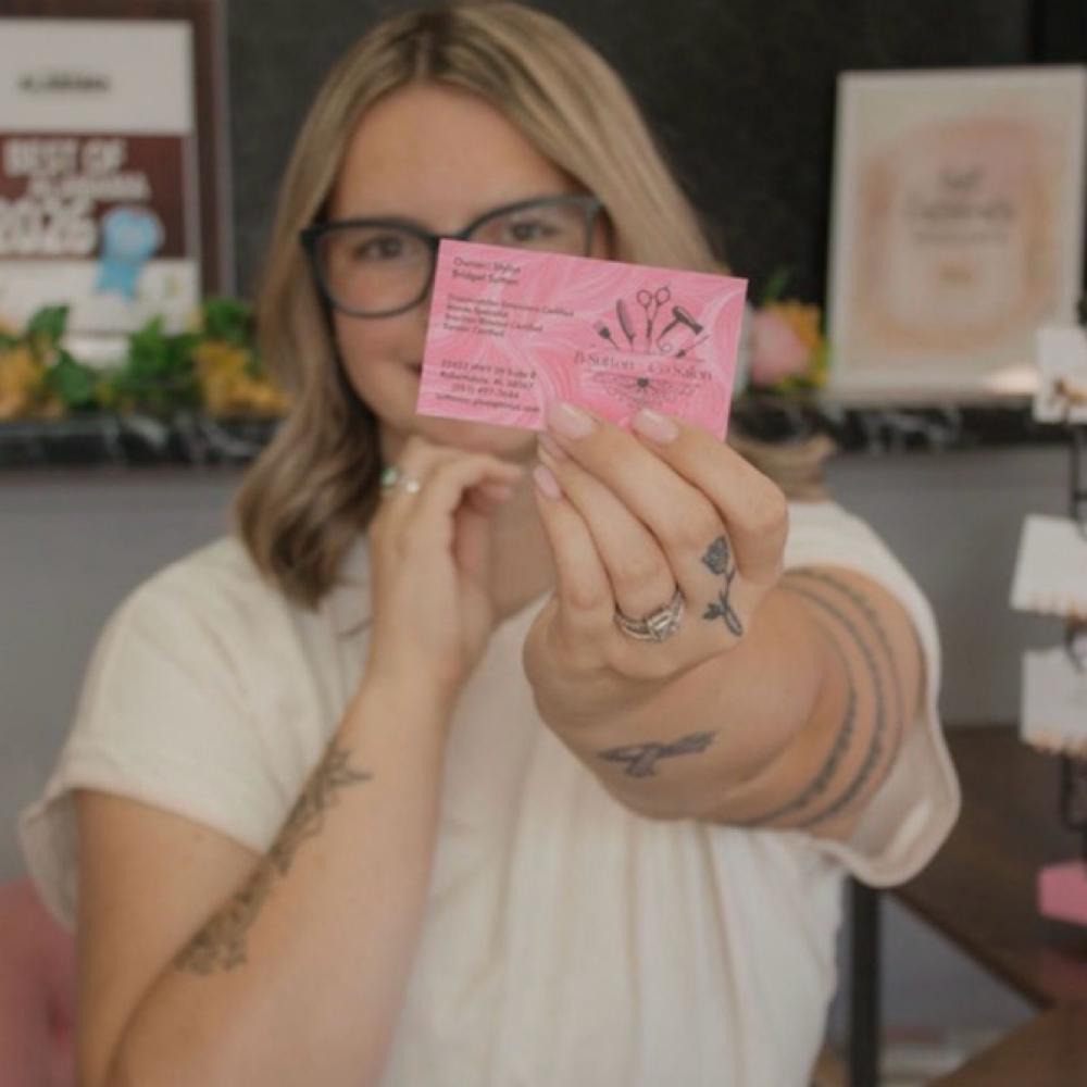 Cynee Kelly at B Sutton + Co Salon in Robertsdale, AL