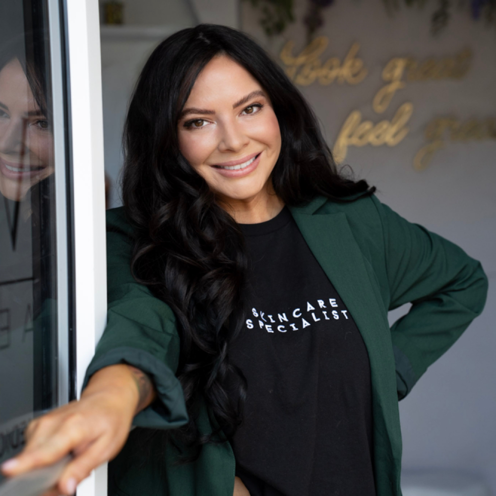 Brandy Heron at Brandy's Beauty Bar SRQ in Sarasota, FL