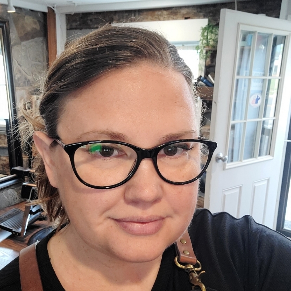 Christina Stevenson at Lovettsville Hair Studio in Lovettsville, VA
