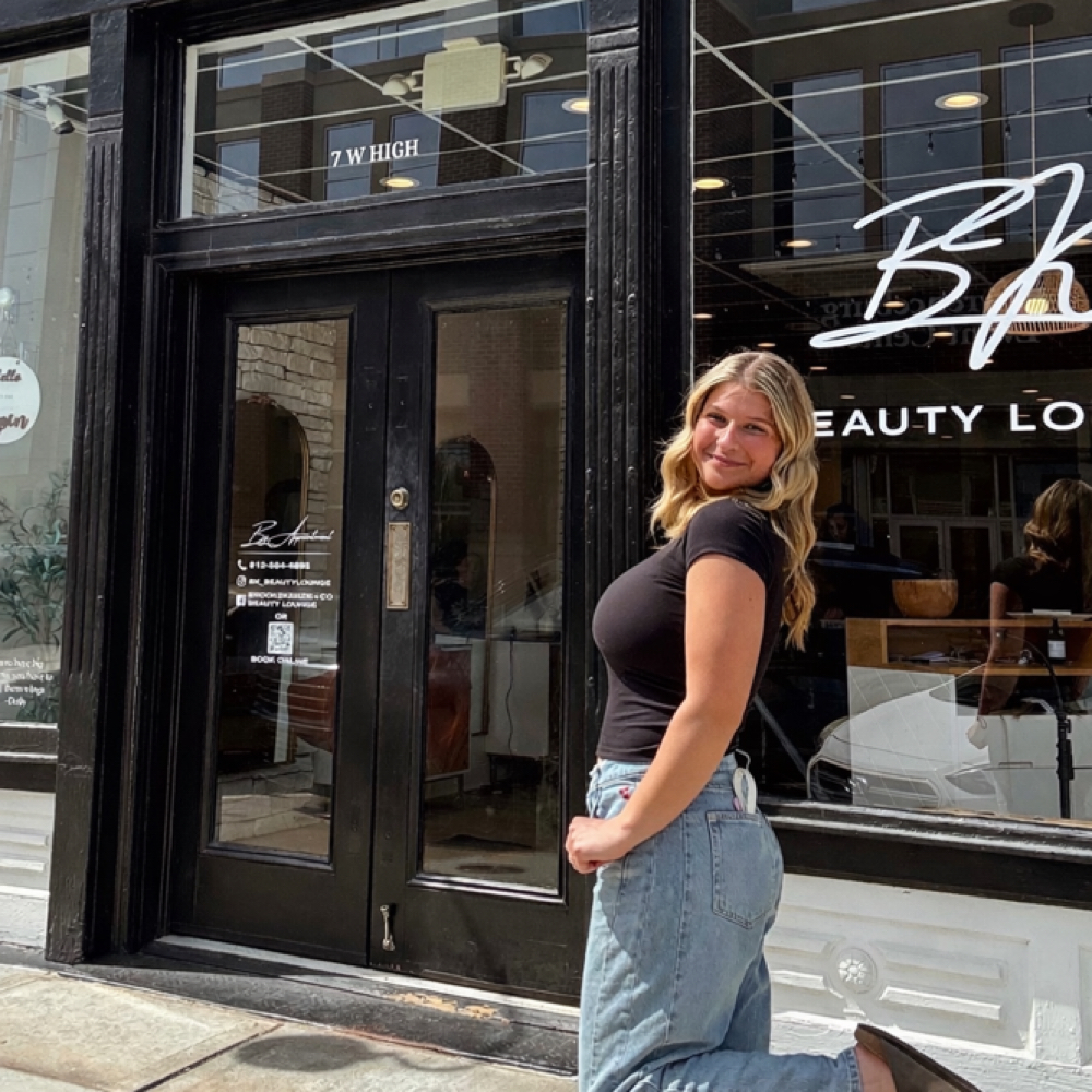 Jayden Crone at Brooke Kenzie + Co Beauty Lounge in Lawrenceburg, IN