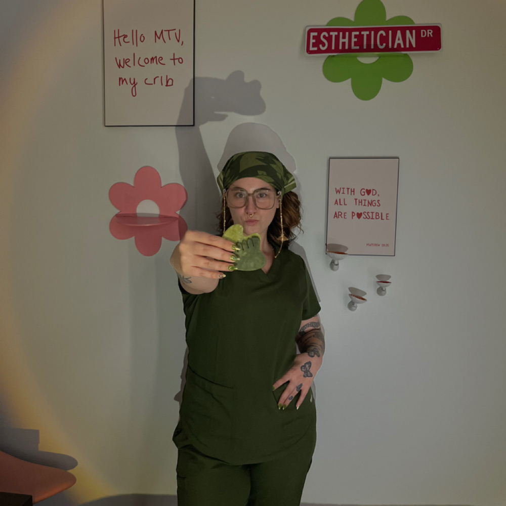 Sabrina ColonRosado at PrettyBird Esthetics X Fairytale Facials in Wyoming, MI