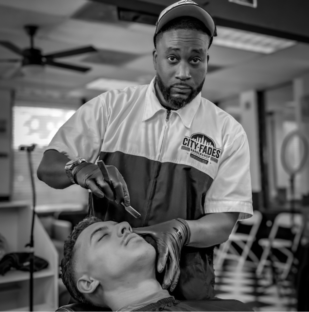 Kb Bell at CITY FADES BARBERSHOP in altamonte springs, FL