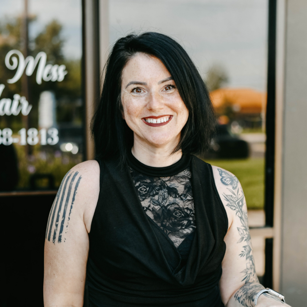 Megan Dunomes at Haute Mess Hair in Middleburg, FL
