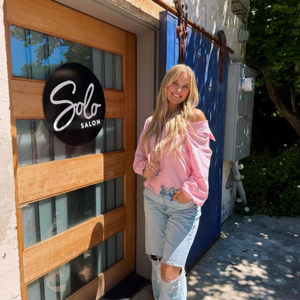 Maddie Pryde at Solo Salon in Port Townsend, WA
