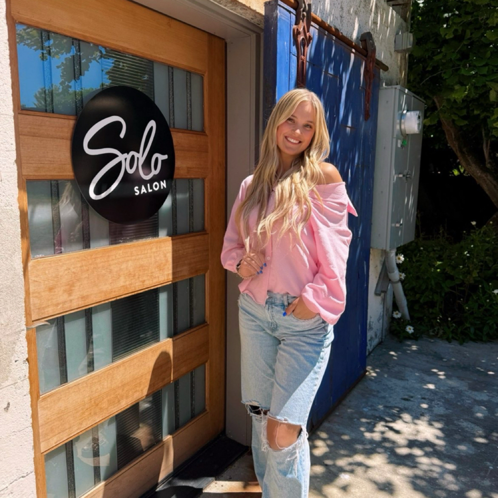 Maddie Pryde at Solo Salon in Port Townsend, WA
