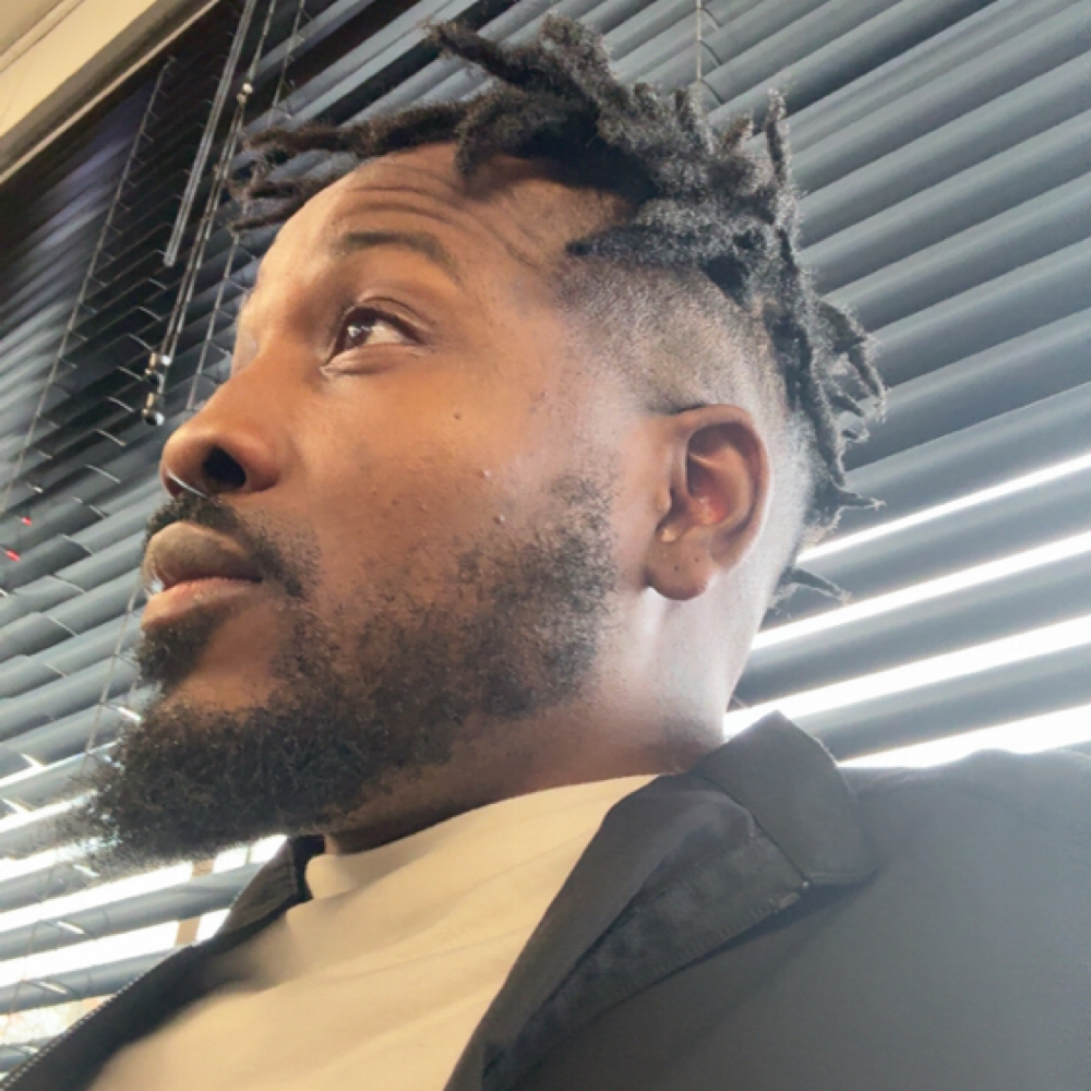 Jay . at Saballa’s Empire Barbershop in North Kingstown, RI