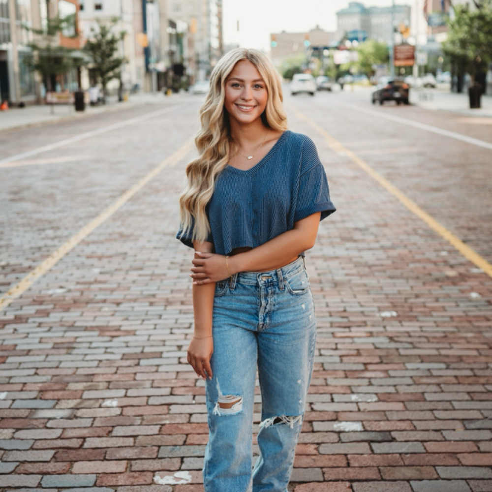 Addy Garcia at Studio D Hair Salon in Bay City, MI