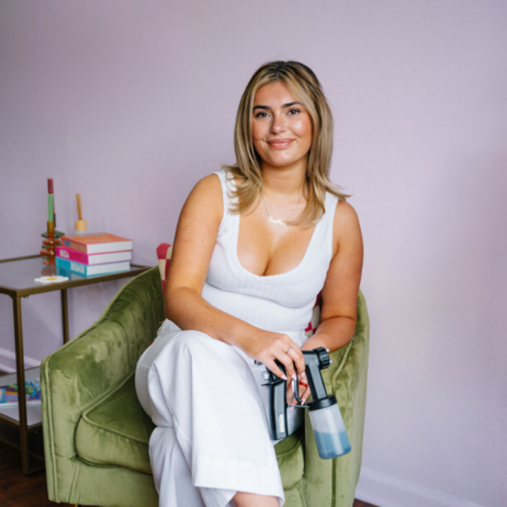 Sophia Mitchell at Bronzed Monarch Spray Tan Bar in Haddonfield, NJ