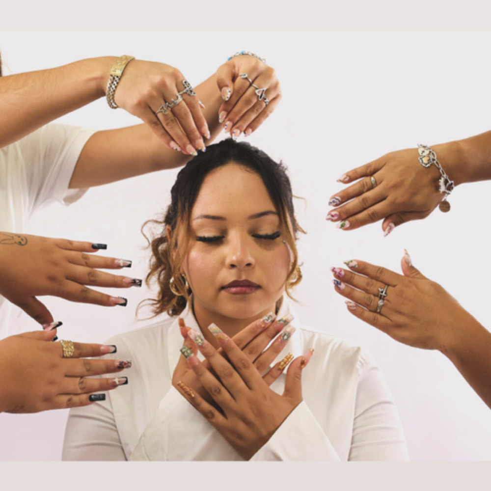 Mya Montalvo at Edgy Nails 512 in Buda, TX