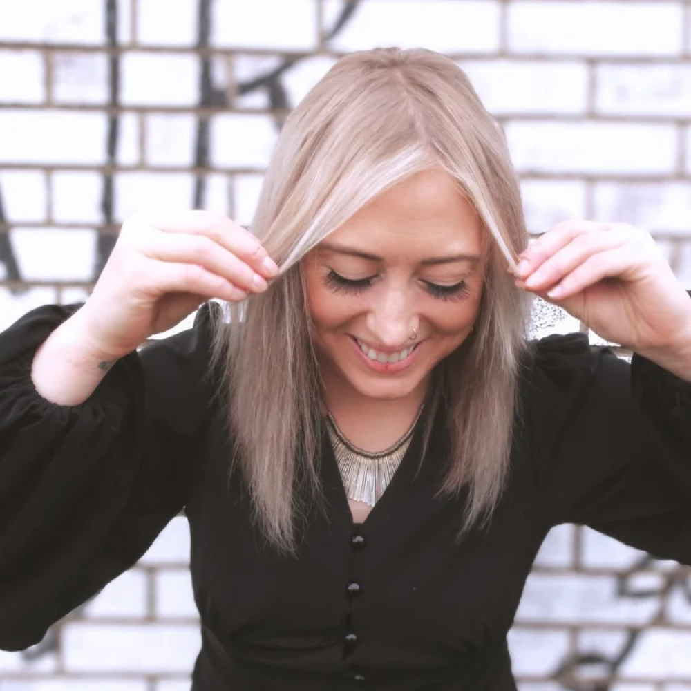Kaylee Frantz at Salt Hair Studio in Whitehall, PA