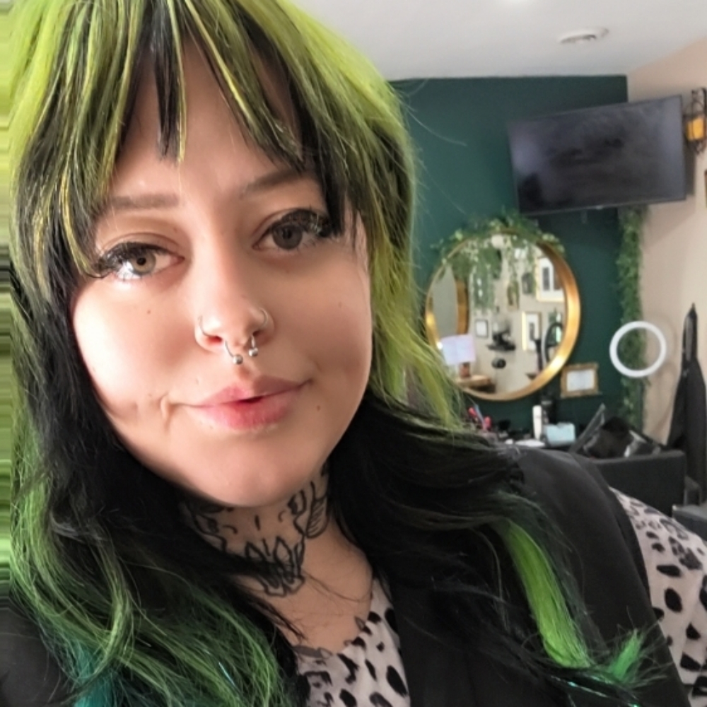 Meg M at DARKBAR Salon in Knoxville, TN