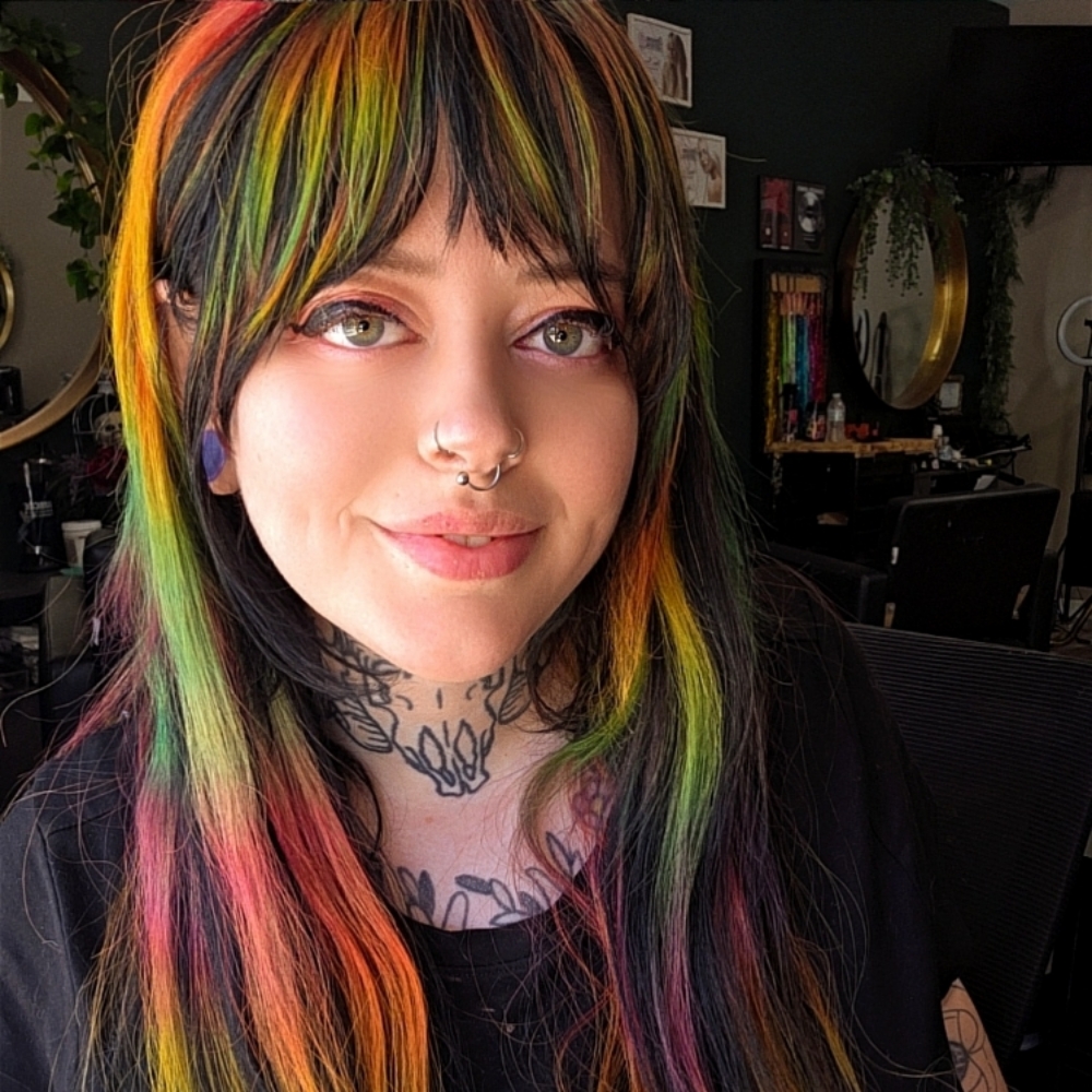 Meg M at DARKBAR Salon in Knoxville, TN