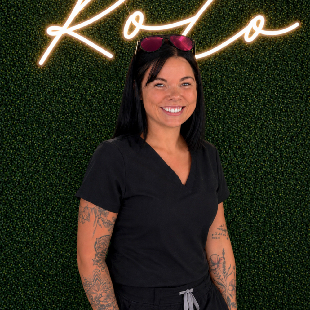 Kelci Elrod at RoCo Aesthetics & Wellness in Mayodan, NC