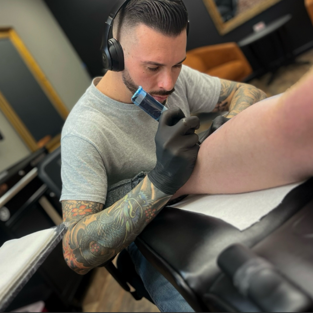 Brett Lisikatos at Lisikatos Tattoo Co in Fishkill, NY