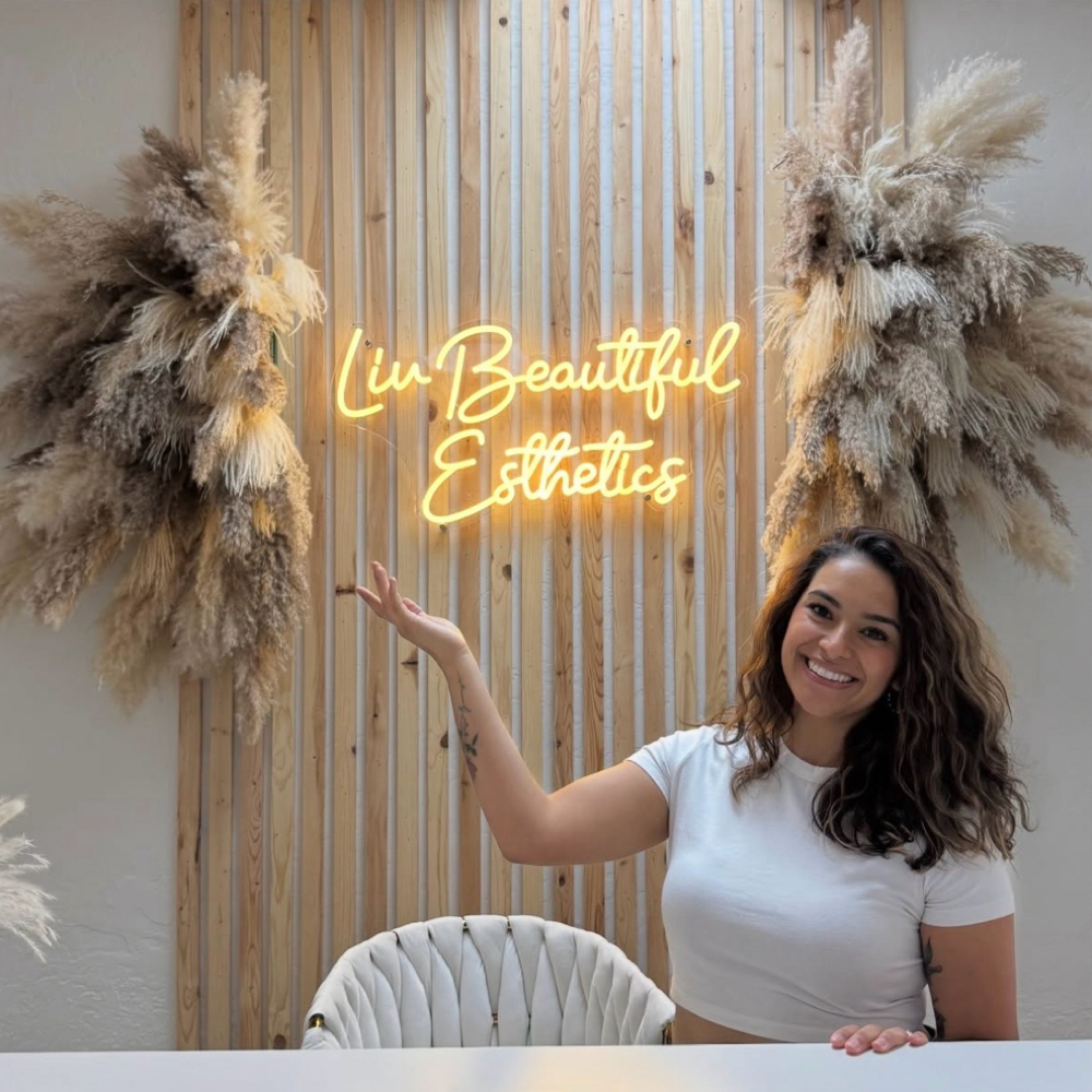Cameron Moncada at Liv Beautiful Esthetics in CA, CA